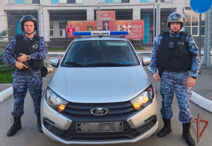Нижегородские росгвардейцы задержали подозреваемого в грабеже
