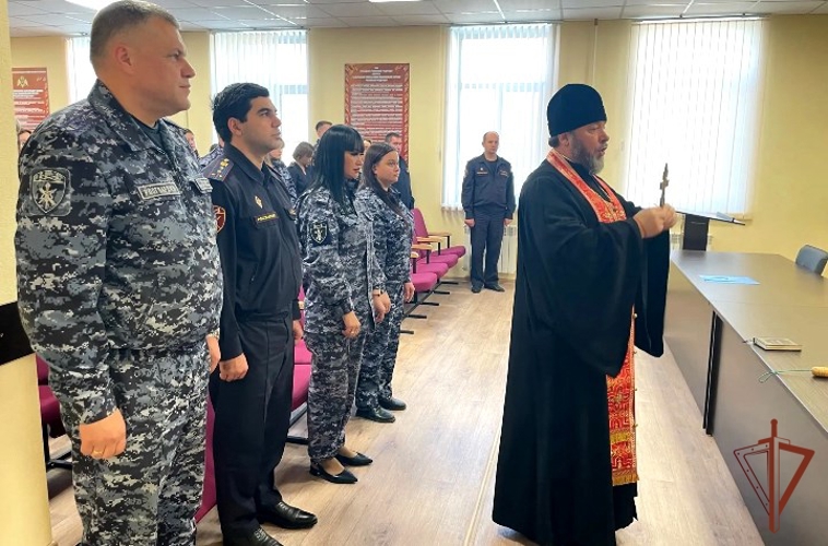В Нижнем Новгороде прошло освящение здания Центра лицензионно-разрешительной работы Управления Росгвардии по Нижегородской области